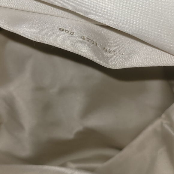 Huge sale! Rare Vint Gucci Tom Ford era cream satin silk beaded top handle bag - Picture 16 of 16